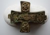 Фото Нераскрытый древний русский крест-энколпион. XV век.